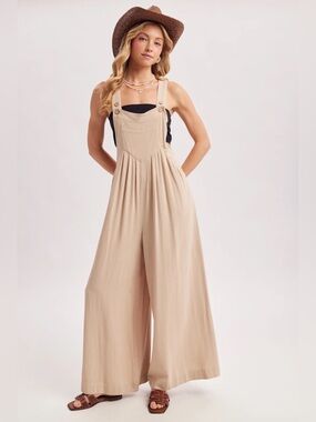 Free People Sun-drenched Overalls | Large